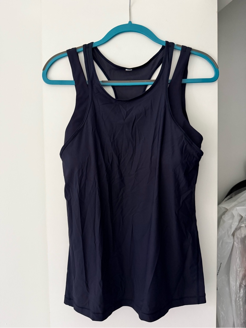 lululemon athletica Navy Double-Strap Performance Tank